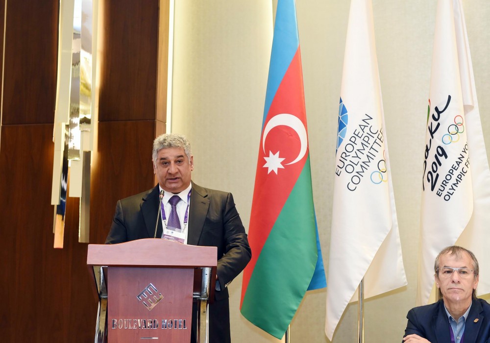 Avropa MOK nümayəndə heyətlərinin rəhbərləri Bakıda - FOTOLAR